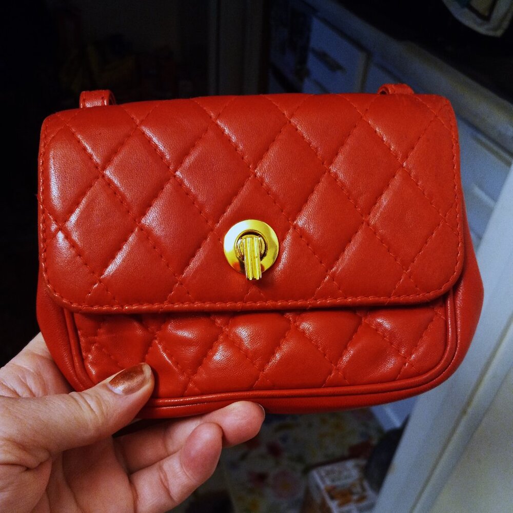 COSCI Quilted Mini Bag     Made In Italy